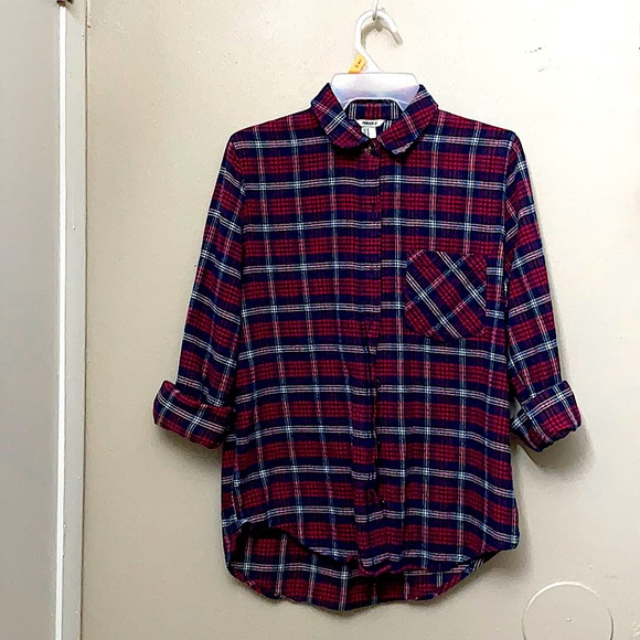 Forever 21 Tops - Women Plaid Flannel